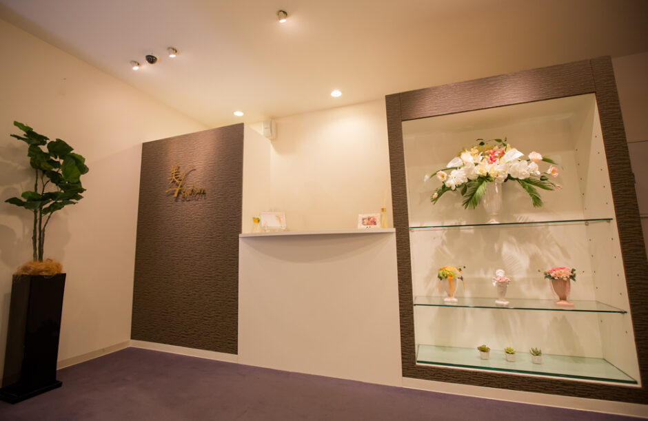 美4サロン立川店の受付