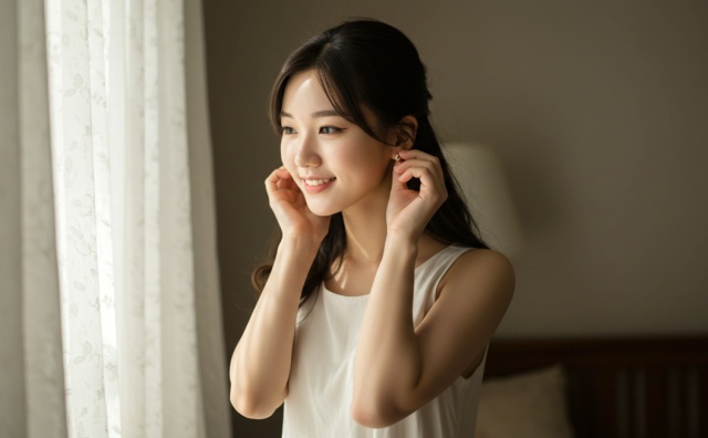 結婚式を楽しみにする女性