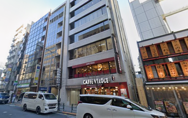 ヴァン・ベール新宿店のビル